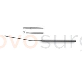 Jannetta Curved Dissector, angled shaft, 7-1/2