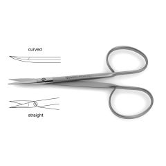Iris Scissors, ribbon style ring handle