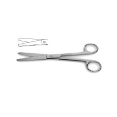 Doyen Abdominal Scissors, 7" (17.8 cm)