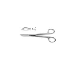 Fox Gum & Tissue Scissors, 1 serrated blade, 5-1/8" (13.0 cm)