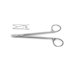 Quimby Gum Scissors, sharp, 5-1/8" (13.0 cm)
