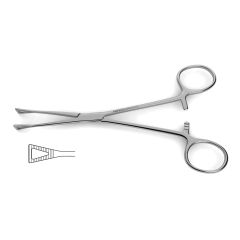 Pennington Tissue Grasping Forceps, 12.0 mm wide jaws