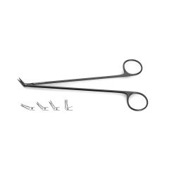 Ceramic Cut Hegemann Dietrich Vascular Scissors, novocut™ (tungsten carbide blades w/ 1 micro serrated blade), 7-1/8" (18.1 cm)