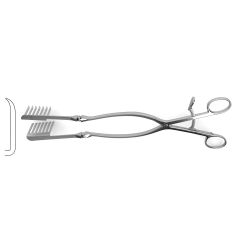 Beckmann-Eaton Laminectomy Retractor, hinged arms, 7x7 prongs, 12-1/2" (32.0 cm)