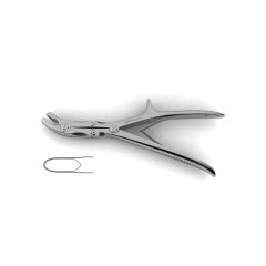 Stille-Luer Duckbill Rongeur, double-action, angled to side, 9" (23.0 cm)