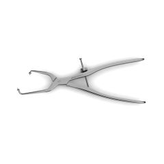 Pelvic Reduction Forceps, asymmetric pointed ball tips