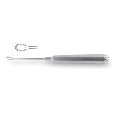 Piffard Dermal Curette, oval