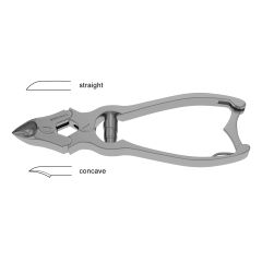 Double Action Nail Nipper, barrel spring, 6" (15.2 cm)