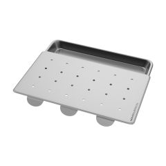 Perforated Case (Clamp Box), w/ sliding lid