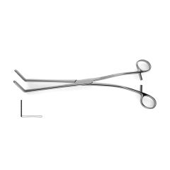 Glassman Stomach Resection Clamps, right angled jaws w/ atraumatic serrations, 9-1/2" (24.0 cm)