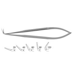 Novo Artery Scissors, flat handle, ball tip on lower blade, 6-3/4" (17.0 cm)