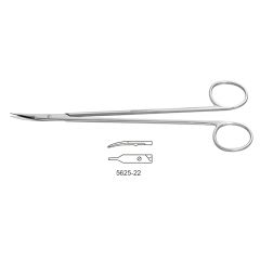 CV Elite - Laine-Kindal Scissors, ring handle, curved blades, 7-1/8" (18.1 cm)
