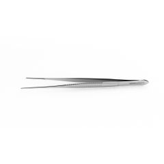 CV Elite - Diethrich-Debakey Forceps, fine serrated handle, straight tips, 1.0 mm straight tips