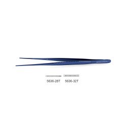 CV Elite - Titanium Debakey Dissecting Forceps, flat handle, straight tips