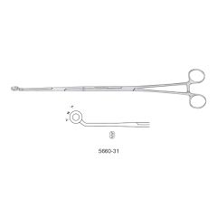 CV Elite - Hallmann-Gregory Clamp, round ring tip jaw (15.0 mm diameter) w/ 2x3 debakey teeth