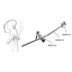 Leyla Brain Retractors Accessories, for mounting retractor to the operating table