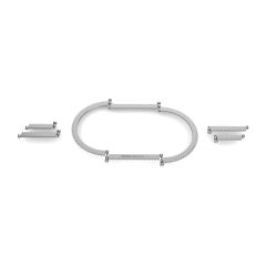 Universal Ring Retractor Straight Segment, for spinal retractor ring, 1 pair