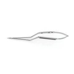 Micro Bayonet Needle Holder, round handle