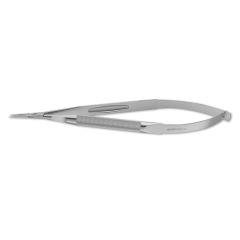 Novo Needle Holder, conical 9.0 mm jaws, round handles, 5-1/8" (13.0 cm)