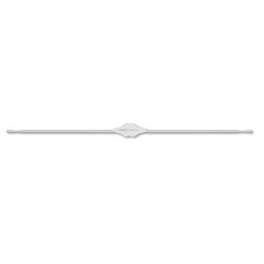 Williams Lacrimal Probe, double-ended, sterling, 4-7/8" (12.4 cm)
