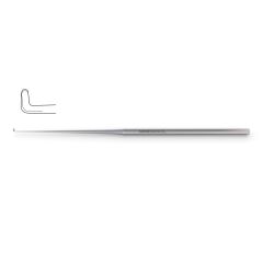 House Crabtree Dissector Pick, "jimmy", flattened tip angled 90 degrees, 6-1/2" (16.5 cm)