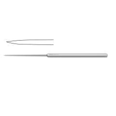 Shambaugh-Derlacki Needle, straight tip w/ angled shaft, 6-1/4" (16.0 cm)