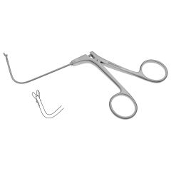 Sinus Giraffe Forceps, double-action cupped forceps, shaft 4-3/4" (12.0 cm)