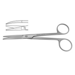 Aufricht Dissecting Scissors, w/ triangular blades, sharp outer cutting blades, 5-1/2" (14.0 cm)