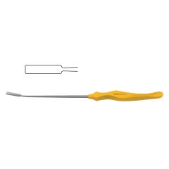 Endoplastic Facial Dissector W/ Ergonomic Handle, for early dissection, langenbeck chisel tip, slightly-curved shaft