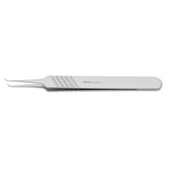 Micro Forceps, 9.0 mm wide flat handle, 45 degree angle