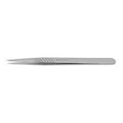 Micro Forceps, 7.0 mm wide flat handle, straight, 5-3/8" (135.0 mm)