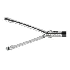 Allis Grasping Forceps Rounded Version - 3 Piece Modular Reusable Insert, insert only, 5.0 mm sheath diameter, rounded version, double action