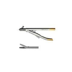 Laparoscopic ETH Needle Holder, flushable design, shatter proof, axial handles