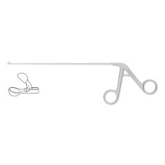 Jako Micro Laryngeal Cup Forceps, 2.0 mm round cups, 9-1/4" (23.5 cm) shaft
