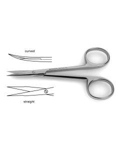 Stevens Tenotomy Scissors, sharp tips, 4-1/2" (11.4 cm)