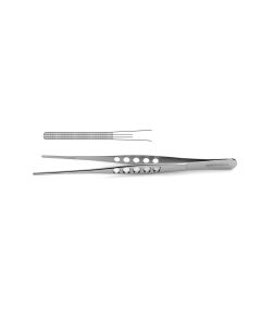 Debakey Vascular Tissue Forceps, fenestrated handles, lightweight