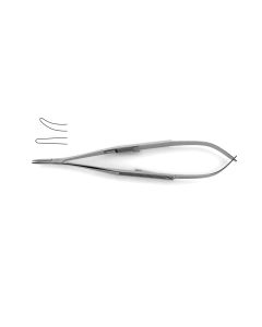 Castroviejo Needle Holder, standard pattern, smooth jaws, 5-1/2" (14.0 cm)