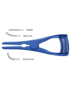 Novo Titanium Bulldog Clamps, lightweight, corrosion-resistant, atraumatic teeth, slight closing pressure for veins