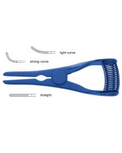 Novo Titanium Bulldog Clamps, lightweight, corrosion-resistant, atraumatic teeth, strong closing pressure for arteries