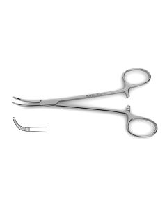 Adson-Baby Forceps, narrow, curved, very delicate
