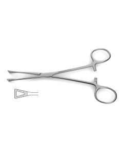Pennington Tissue Grasping Forceps, 12.0 mm wide jaws