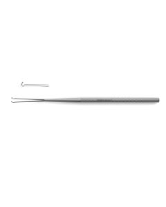 Barsky Skin Hook, knurled handle, 6" (15.2 cm)