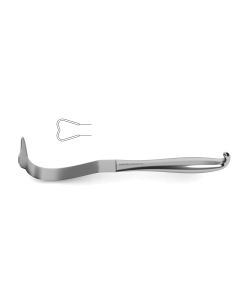 Harrington Splanchnic Retractor, flexible, 12-1/2" (32.0 cm)