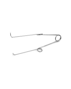 Spring Retractor, 1x1 sharp prongs