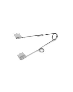 Spring Retractor, 3x3 sharp prongs