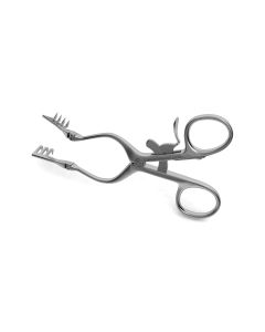 Weitlaner-Beckmann Retractor, hinged arms, 3x4 prongs