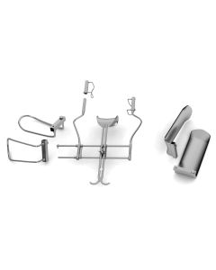 Snap-On Lateral Blades, for detachable balfour retractor systems