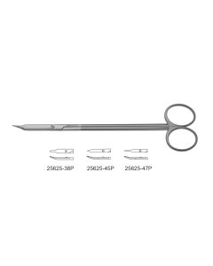 CV Elite - Metzenbaum Scissors - Supercut W/ Platinum Handle, supercut w/ platinum handle, ring handle, curved blades