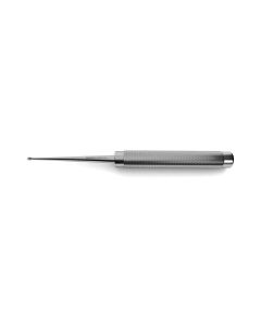 Cobb Spinal Curette, w/ round hollow knurled handle, oval, 11" (28.0 cm)