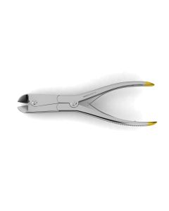Side Wire/Pin Cutter, tungsten carbide jaws, double-action